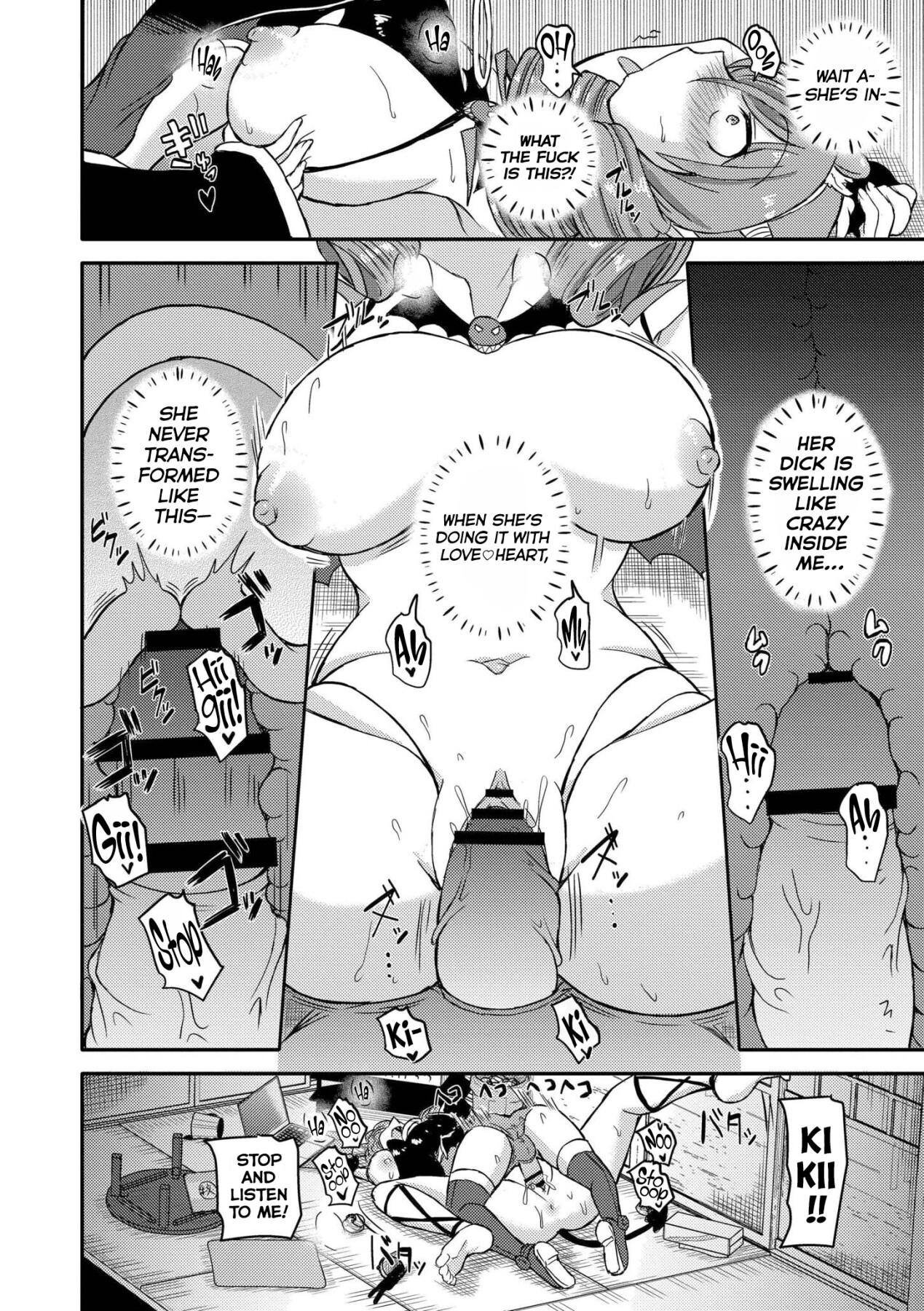 Hentai Manga Comic-I'm a Fighter Minion, the Boss Was Hanging Out in My Room So I Tried Raping Her-Read-16